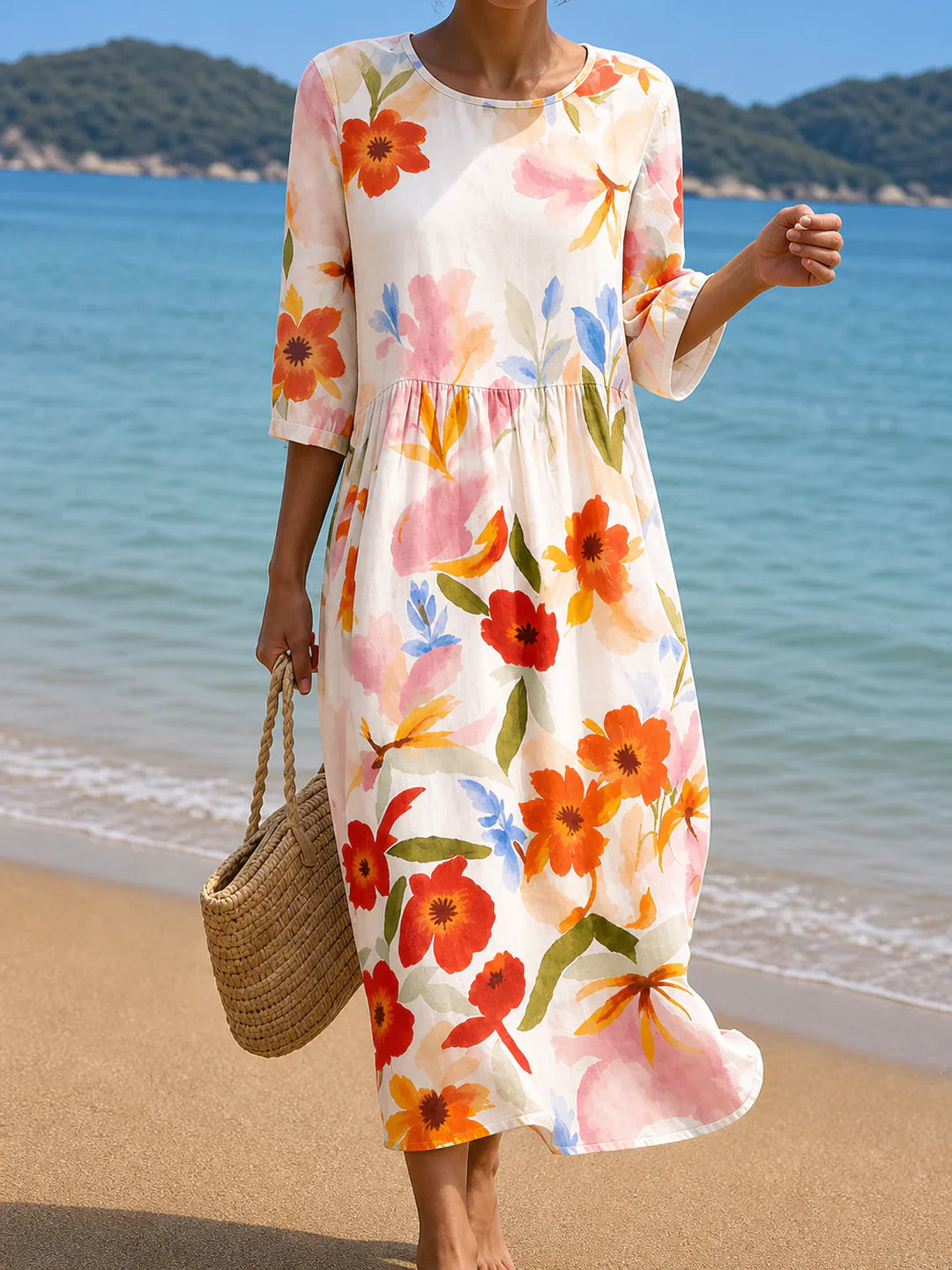 Vestido Casual Floral