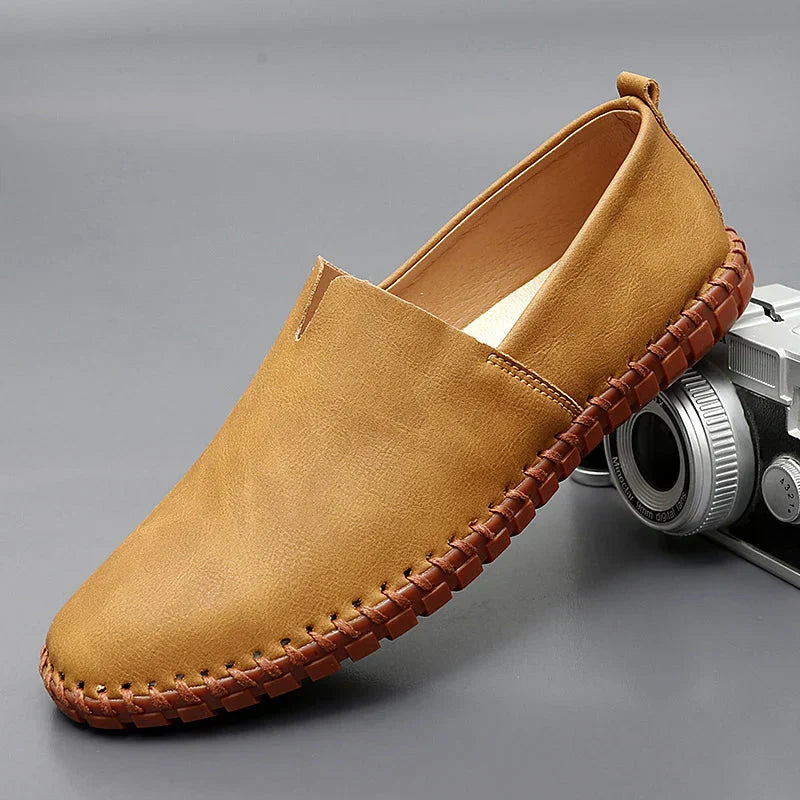 Mocasines de piel Santorini