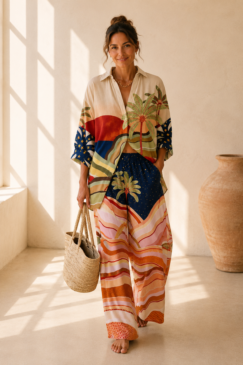 Conjunto Veraniego Elegante y Cómodo