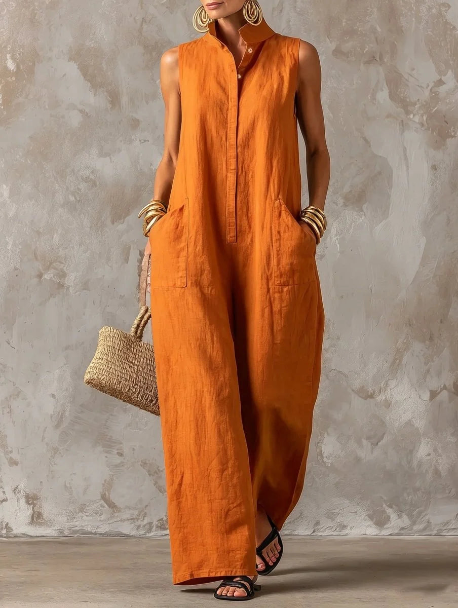 Lorena Jumpsuit Med Semesterstil