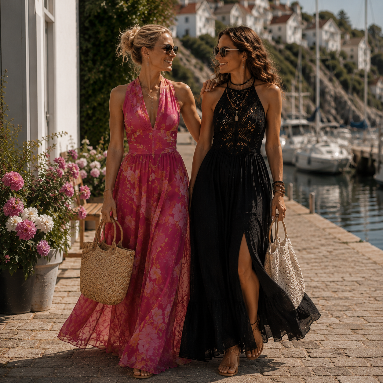 Kollektion Eleganta bohemiska klänningar
