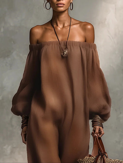 Fenna Tidlös Jumpsuit Med Elegant Bustierdesign