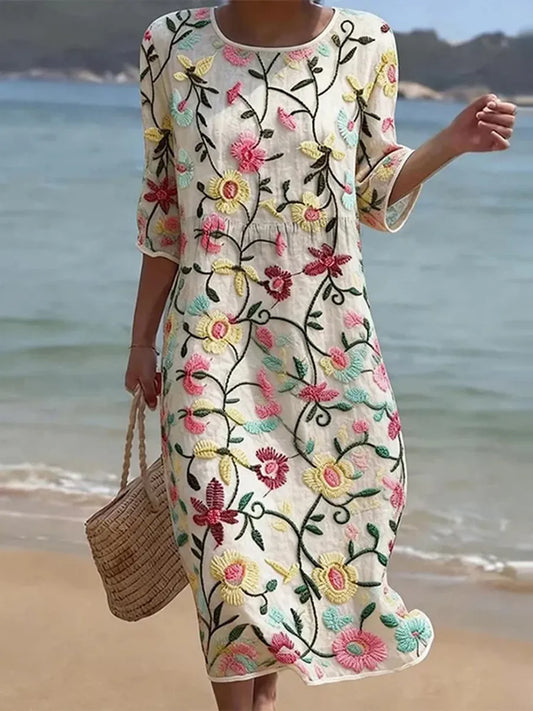 Vestido Casual Floral