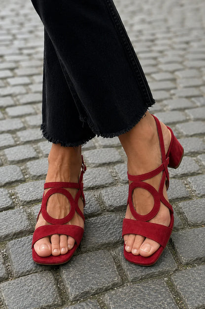 Valentina Färgstarka Sommarsandaler
