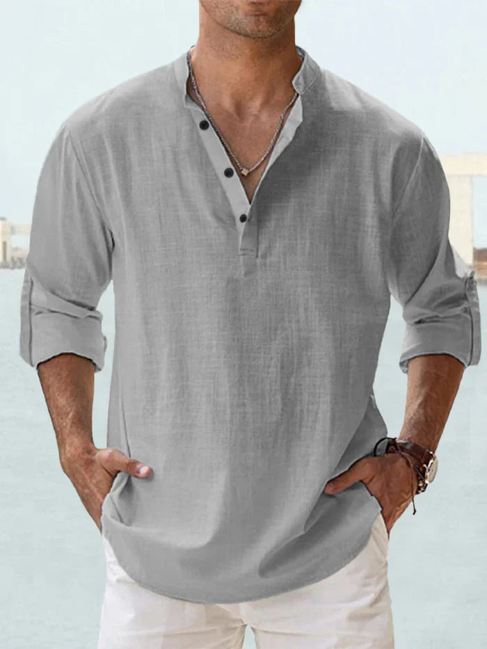Alteana Camisa Textura Lino