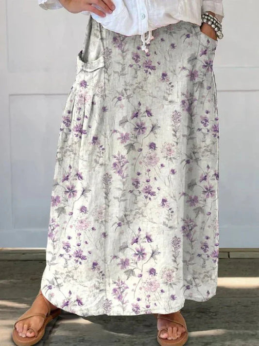 Falda Estampada Ligera