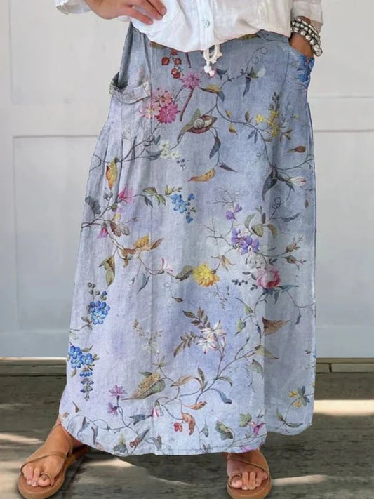 Falda Estampada Ligera