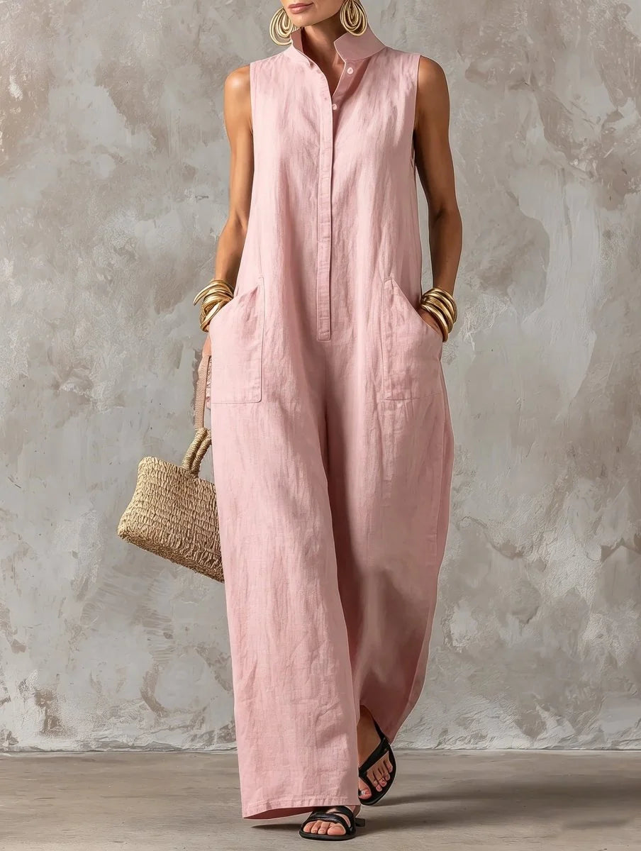 Lorena Jumpsuit Med Semesterstil