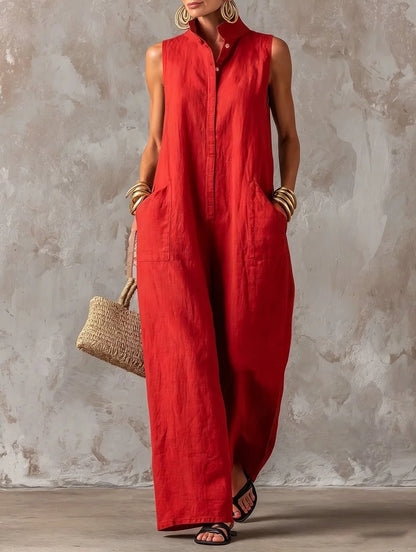Lorena Jumpsuit Med Semesterstil