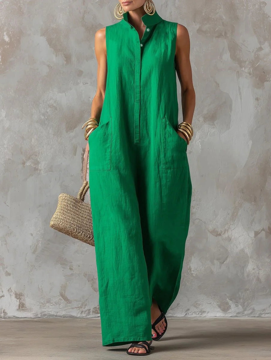 Lorena Jumpsuit Med Semesterstil