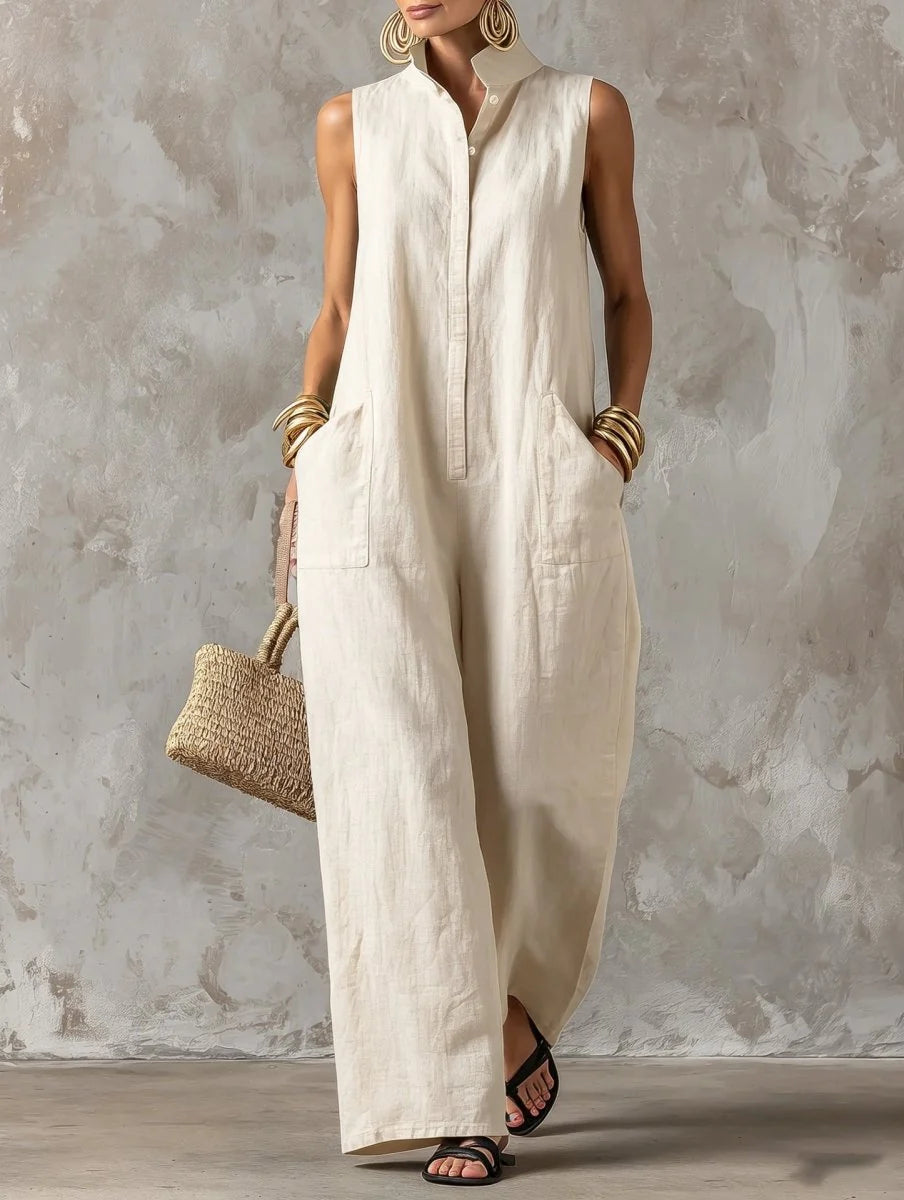 Lorena Jumpsuit Med Semesterstil