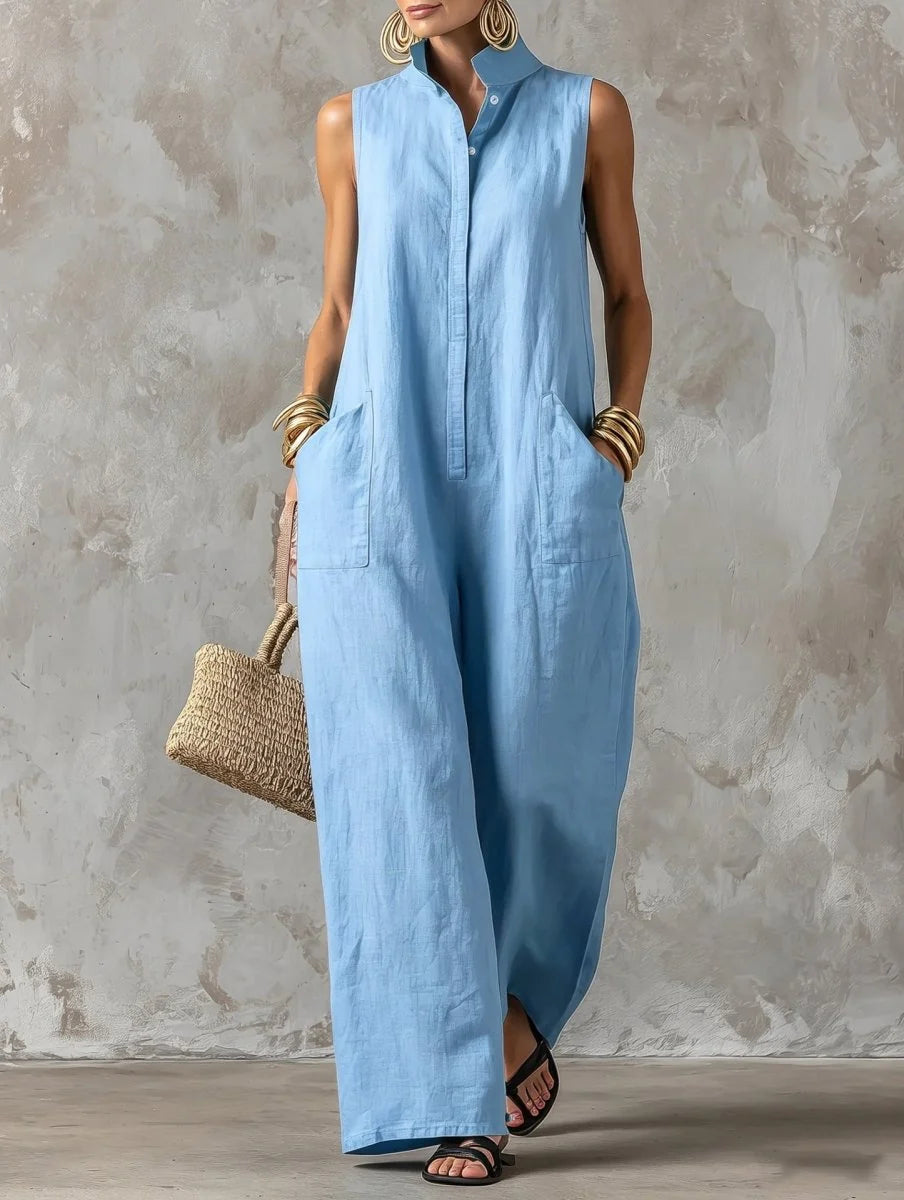 Lorena Jumpsuit Med Semesterstil