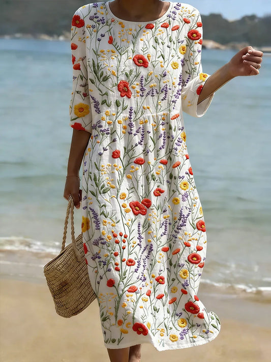 Vestido Casual Floral